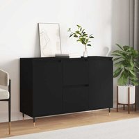 Sideboard Schwarz 104x35x70 cm Holzwerkstoff - Vidaxl Sideboard Schwarz 104x35x70 cm Holzwerkstoff - Vidaxl von VIDAXL