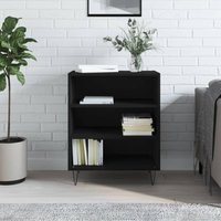 Sideboard Schwarz 57x35x70 cm Holzwerkstoff Vidaxl Sideboard Schwarz 57x35x70 cm Holzwerkstoff Vidaxl von VIDAXL