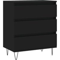 Sideboard Schwarz 60x35x70 cm Holzwerkstoff - Vidaxl Sideboard Schwarz 60x35x70 cm Holzwerkstoff - Vidaxl von VIDAXL