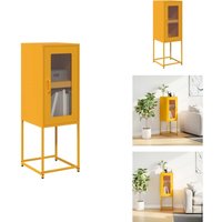 Vidaxl - Sideboard Senfgelb 36x39x107 cm Kaltgewalzter Stahl - Sideboard - Sideboards - Kommode - Anrichte Vidaxl - Sideboard Senfgelb 36x39x107 cm Kaltgewalzter Stahl - Sideboard - Sideboards - Kommode - Anrichte von VIDAXL