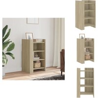 Sideboard Sonoma-Eiche 45x35x75 cm Holzwerkstoff - Schreibtisch - Wohnzimmermöbel - Sideboard - Regal - Holz Sideboard Sideboard Sonoma-Eiche 45x35x75 cm Holzwerkstoff - Schreibtisch - Wohnzimmermöbel - Sideboard - Regal - Holz Sideboard von VIDAXL