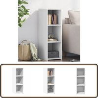 Vidaxl - Sideboard Weiß 30x41x93 cm Holzwerkstoff - Schreibtisch - Wohnzimmer Dekoration - Regal - Holzmöbel - Weißer Schrank von VIDAXL