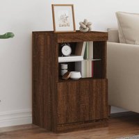 Sideboard mit LED-Leuchten Braun Eichen-Optik 41x37x67 cm Vidaxl Sideboard mit LED-Leuchten Braun Eichen-Optik 41x37x67 cm Vidaxl von VIDAXL