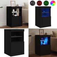 Sideboard mit LED-Leuchten Schwarz 41x37x67 cm - Schreibtisch - Wohnzimmermöbel - Sideboard - Regal - tv Stand - Home & Living Sideboard mit LED-Leuchten Schwarz 41x37x67 cm - Schreibtisch - Wohnzimmermöbel - Sideboard - Regal - tv Stand - Home & Living von VIDAXL