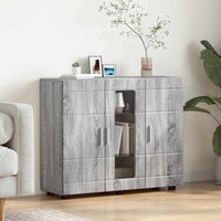Sideboard mit Tür Grau Sonoma 55.5 x 29 x 100 cm Holzwerkstoff vidaXL Sideboard mit Tür Grau Sonoma 55.5 x 29 x 100 cm Holzwerkstoff vidaXL von VIDAXL