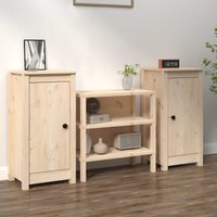 Sideboards 2 Stk. 39x35x80 cm Massivholz Kiefer - Vidaxl Sideboards 2 Stk. 39x35x80 cm Massivholz Kiefer - Vidaxl von VIDAXL