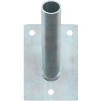 Fahnenmast-Halter Silber 10.5 x 7.5 cm Stahl Vidaxl Fahnenmast-Halter Silber 10.5 x 7.5 cm Stahl Vidaxl von VIDAXL