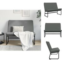 Sitzbänke - Living Sitzbank Dunkelgrau 100x75x76 cm Stoff Sitzbänke - Living Sitzbank Dunkelgrau 100x75x76 cm Stoff von VIDAXL