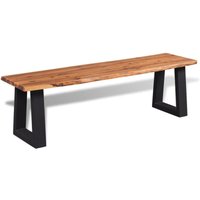 Vidaxl - Sitzbank Akazienholz Massiv 145 cm von VIDAXL