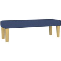 Sitzbank Blau 100x30x30 cm Stoff vidaXL Sitzbank Blau 100x30x30 cm Stoff vidaXL von VIDAXL