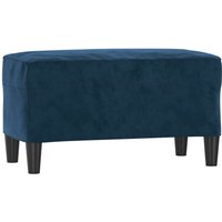 Sitzbank Blau 70x35x41 cm Samt vidaXL Sitzbank Blau 70x35x41 cm Samt vidaXL von VIDAXL