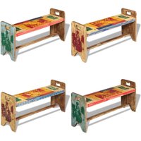 Sitzbank Cola Altholz 100x30x50 cm - Sitzbank - Holzbank - Vintage Bank - Altholzmöbel - Recyclingmöbel - Home & Living von VIDAXL