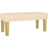 Sitzbank Creme 70x30x30 cm Stoff vidaXL Sitzbank Creme 70x30x30 cm Stoff vidaXL von VIDAXL