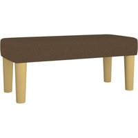Sitzbank Dunkelbraun 70x30x30 cm Stoff Vidaxl Sitzbank Dunkelbraun 70x30x30 cm Stoff Vidaxl von VIDAXL