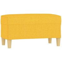 Sitzbank Hellgelb 70x35x41 cm Stoff vidaXL Sitzbank Hellgelb 70x35x41 cm Stoff vidaXL von VIDAXL