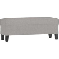 Sitzbank Hellgrau 100x35x41 cm Stoff Vidaxl Sitzbank Hellgrau 100x35x41 cm Stoff Vidaxl von VIDAXL
