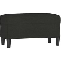 Sitzbank Schwarz 70x35x41 cm Stoff Vidaxl von VIDAXL