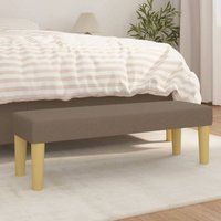 Sitzbank Taupe 100x30x30 cm Stoff Vidaxl Sitzbank Taupe 100x30x30 cm Stoff Vidaxl von VIDAXL