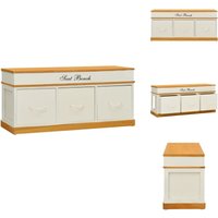 Sitzbank mit Stauraum Schuhschrank Flurbank - Sitzbank - Flurbank - Schuhschrank - Holzmöbel - Wohnzimmer Deko von VIDAXL