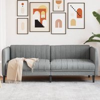 Sofa 3-Sitzer Hellgrau Stoff - Vidaxl Sofa 3-Sitzer Hellgrau Stoff - Vidaxl von VIDAXL