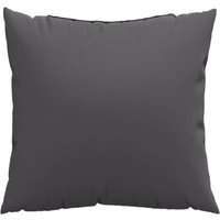 Sofakissen 4 Stk. Anthrazit 50x50 cm Stoff Vidaxl von VIDAXL