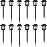 Solarleuchte LED-Licht Set für den Außenbereich 12 Stück vidaXL von VIDAXL