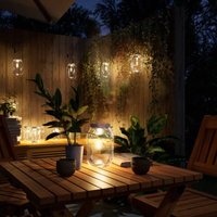 Solarleuchten Einmachglas-Design 12 Stk. Warmweiß Vidaxl von VIDAXL
