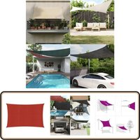 Vidaxl - Sonnensegel 160 g/m² Rot 2,5x4,5 m hdpe - Sonnensegel - hdpe Sonnensegel - Gartensonnensegel - Balkon Sonnensegel - Terrassenüberdachung Vidaxl - Sonnensegel 160 g/m² Rot 2,5x4,5 m hdpe - Sonnensegel - hdpe Sonnensegel - Gartensonnensegel - Balkon Sonnensegel - Terrassenüberdachung von VIDAXL