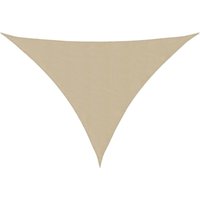 Bonnevie - Sonnensegel,Sonnenschutzsegel Oxford-Gewebe Dreieckig 3x4x4 m Beige vidaXL von BONNEVIE