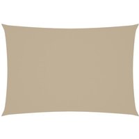 Sonnensegel Oxford-Gewebe Rechteckig 2,5x4,5 m Beige vidaXL465170 von BONNEVIE