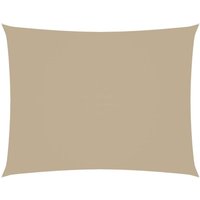 Bonnevie - Sonnensegel Oxford-Gewebe Rechteckig 3,5x4,5 m Beige vidaXL936428 von BONNEVIE