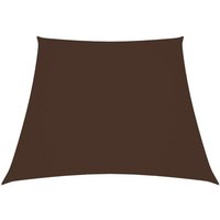 Bonnevie - Sonnensegel,Sonnenschutzsegel Oxford-Gewebe Trapezförmig 3/4x3 m Braun vidaXL von BONNEVIE