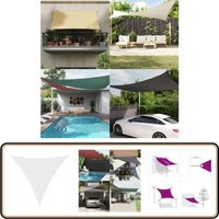 Vidaxl - Sonnensegel Weiß 2x2x2 m 100% Polyester Oxford - Sonnensegel - Gartensonnensegel - UV-Schutz - Wetterfest - Outdoor Vidaxl - Sonnensegel Weiß 2x2x2 m 100% Polyester Oxford - Sonnensegel - Gartensonnensegel - UV-Schutz - Wetterfest - Outdoor von VIDAXL