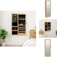 Spiegel-Schmuckschrank mit LED-Beleuchtung Wandmontage - Spiegel-Schmuckschrank - Schmuckaufbewahrung - led Beleuchtung - Kosmetikspiegel Spiegel-Schmuckschrank mit LED-Beleuchtung Wandmontage - Spiegel-Schmuckschrank - Schmuckaufbewahrung - led Beleuchtung - Kosmetikspiegel von VIDAXL