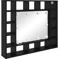 Spiegelschrank Schwarze Eiche 91 x 15 x 76.5 cm Holzwerkstoff vidaXL Spiegelschrank Schwarze Eiche 91 x 15 x 76.5 cm Holzwerkstoff vidaXL von VIDAXL