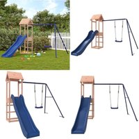 Spielturm Massivholz Douglasie - Holzspielplatz - Kinderspielgeräte - Spielturm - Rutsche - Schaukelset - Home & Living Spielturm Massivholz Douglasie - Holzspielplatz - Kinderspielgeräte - Spielturm - Rutsche - Schaukelset - Home & Living von VIDAXL