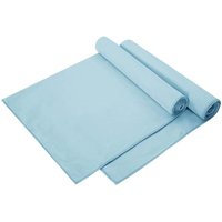 Sporthandtücher 2 pcs Blau 140 x 70 cm Polyester und Polyamid vidaXL von VIDAXL
