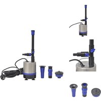 Springbrunnenpumpe 50 w 1750 L/h - Teichpumpe - Brunnenpumpe - Wasserpumpe - Gartenpumpe - Wasserspielpumpe von VIDAXL