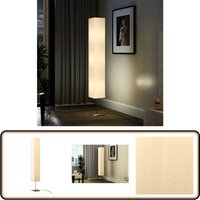 Standleuchte mit Stahlständer 170 cm Beige - Stehlampe - Reispapierlampe - Wohnzimmerlampe - Schlafzimmerlampe - Moderne Lampe von VIDAXL