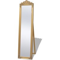 Standspiegel im Barock-Stil 160x40 cm Golden vidaXL165135 von BONNEVIE