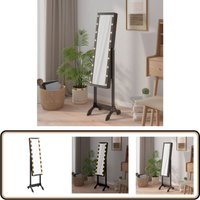 Vidaxl - Standspiegel mit led Schwarz 34x37x146 cm - Spiegel - Wandspiegel - Stehspiegel - Dekorative Beleuchtung - LED-Spiegel Vidaxl - Standspiegel mit led Schwarz 34x37x146 cm - Spiegel - Wandspiegel - Stehspiegel - Dekorative Beleuchtung - LED-Spiegel von VIDAXL