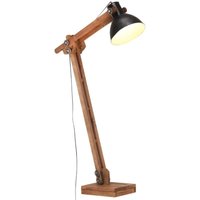 Stehlampe Schwarz Mango Massivholz E27 - Vidaxl von VIDAXL