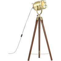 Stehleuchte Dreibein Massivholz Mango 97 cm - Vidaxl Stehleuchte Dreibein Massivholz Mango 97 cm - Vidaxl von VIDAXL