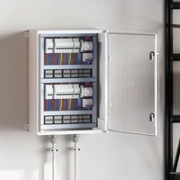 Steuerschrank Grau 50 x 24.5 x 70 cm abs Kunststoff Vidaxl Steuerschrank Grau 50 x 24.5 x 70 cm abs Kunststoff Vidaxl von VIDAXL