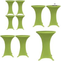 Stretch-Tischhussen 4 Stk. 70 cm Grün - Tischdecke - Tischdecken - Home & Living - Grün von VIDAXL