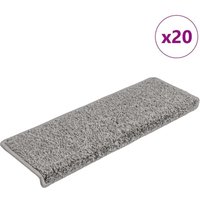 Stufenmatten 20 Stk. 65x21x4 cm Grau vidaXL777156 von VIDAXL