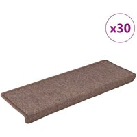 Stufenmatten 30 Stk. 65x21x4 cm Braun vidaXL293486 von VIDAXL