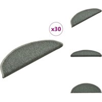 Stufenmatten 30 Stk. Dunkelgrün 56x17x3 cm - Stufenmatte - Stufenmatten - Treppenmatte - Treppenschoner Stufenmatten 30 Stk. Dunkelgrün 56x17x3 cm - Stufenmatte - Stufenmatten - Treppenmatte - Treppenschoner von VIDAXL