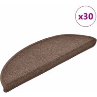 Vidaxl - Stufenmatten 30 Stk. Kaffeebraun 56x17x3 cm von VIDAXL