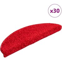 Stufenmatten 30 Stk. Rot 56x17x3 cm Vidaxl von VIDAXL